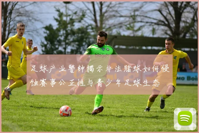 足球产业警钟揭示非法赌球如何侵蚀赛事公正性与青少年足球生态